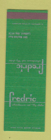 Matchbook Cover - Frederic Hair Wig Salon Lyndhurst OH