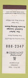 Matchbook Cover - Charlmont Restaurant Morrisville VT WEAR