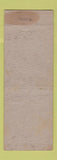 Matchbook Cover - Hotel Columbus Harrisburg PA WEAR