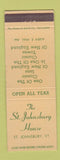 Matchbook Cover - ST Johnsbury House VT
