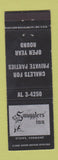 Matchbook Cover - Cmugglers' Inn Stowe VT