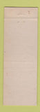Matchbook Cover - Hotel Fatzinger New Tripoli PA WEAR