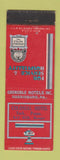 Matchbook Cover - Colonial Hotel York PA