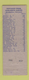 Matchbook Cover - Carlson's Cabins Montpelier VT