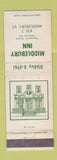 Matchbook Cover - Middlebury Inn Middlebury VT