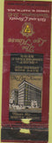 Matchbook Cover - Lee House Washington DC WORN