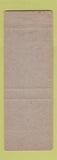 Matchbook Cover - Willey's Restaurant Bakery ST Johnsburg VT