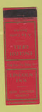 Matchbook Cover - Lincoln Inn English Grill Essex Junction VT WEAR