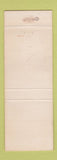 Matchbook Cover - Puffer's Restaurant Motel Groton VT WEAR TEAL