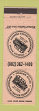 Matchbook Cover - Colburn House Manchester Center VT