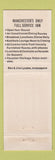 Matchbook Cover - Colburn House Manchester Center VT