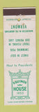 Matchbook Cover - Equinox House Manchester in the Mountains VT WEAR