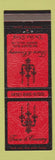 Matchbook Cover - Town and Country Restaurant Beaver Falls PA