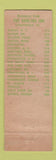 Matchbook Cover - Darling Inn Lyndonville VT