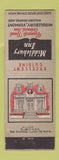 Matchbook Cover - Middlebury Inn VT