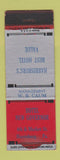 Matchbook Cover - Hotel New Governor Harrisburg PA WEAR