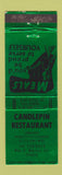 Matchbook Cover - Candlepin Restaurant Barton VT girlie
