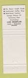 Matchbook Cover - North Star Motel Burlington VT