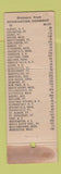 Matchbook Cover - Catamount Motel Bennington VT WORN
