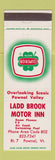 Matchbook Cover - Ladd Brook Motor Inn Pownal VT