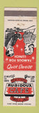 Matchbook Cover - Rubidoux Cafe Salt Lake City UT