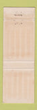 Matchbook Cover - Rubidoux Cafe Salt Lake City UT