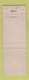Matchbook Cover - Bratten's Seafood Grotto Salt Lake City UT