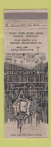 Matchbook Cover - The Lamplighter Restaurant Salt Lake City UT WEAR