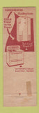 Matchbook Cover - Kelvinator Freezer Appliances Bingaman's Mifflinburg PA