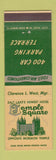 Matchbook Cover - Hotel Temple Square Salt Lake City UT