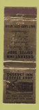 Matchbook Cover - Deseret Inn Coffee Shop Salt Lake City UT WORN