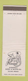 Matchbook Cover - Sign of the Pheasant Bardwell Hotel Rutland VT