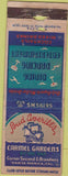 Matchbook Cover - Bud Averill's Carmel Gardens Santa Monica CA