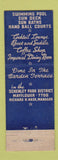 Matchbook Cover - Hotel Webster Hall Pittsburgh PA WEAR