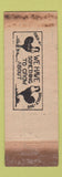 Matchbook Cover - Pennsylvania Poultry Market Wilkes Barre PA WORN