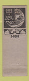Matchbook Cover - AE Scutetta Grocery Harrisburg PA WORN