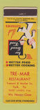 Matchbook Cover - Tre Mar Restaurant York PA