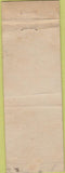 Matchbook Cover - Neptune Room Washington DC
