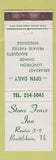 Matchbook Cover - Stone Fence Inn Brattleboro VT WEAR