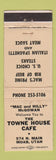 Matchbook Cover - Towne House Cafe Moab UT WEAR