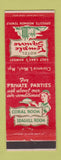 Matchbook Cover - Hotel Temple Square Salt Lake City UT girlie