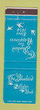 Matchbook Cover - The Bluebird Logan UT WEAR