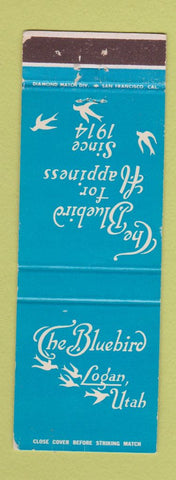Matchbook Cover - The Bluebird Logan UT WEAR