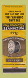 Matchbook Cover - Macwhyte Wire Rope 1950 Lang Company Salt Lake City UT WEAR