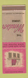 Matchbook Cover - The Windsor Lounge Salt Lake City UT WEAR