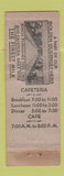Matchbook Cover - Park Cafe Harrisburg PA WEAR