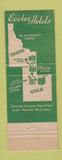 Matchbook Cover - Hotel Ben Lemond Ogden UT