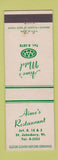 Matchbook Cover - Aime's Restaurant St Johnsbury VT