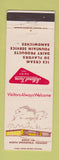 Matchbook Cover - Idlenot Farm Dairy North Springfield VT