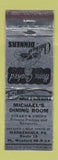 Matchbook Cover - Michael's Dining Room Warrendale PA WEAR